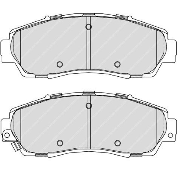 FERODO FDB4161 Fren Balatası Ön Cr-V 06-12 Dizel