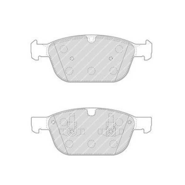 FERODO FDB4238 Fren Balatası Ön Xc60 08- Xc90 02- 