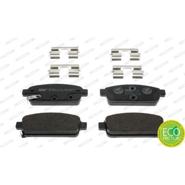 FERODO FDB4265 Fren Balatası Arka Astra J 09- Zafira C 11- Ampera 11- Cascada 13- Mokka 13- / Orland 