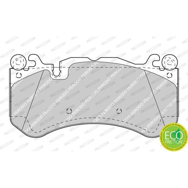 FERODO FDB4373 Fren Balatası Ön Mercedes W204 C63 Amg 