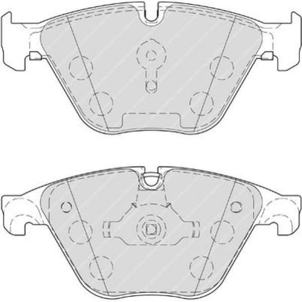 FERODO FDB4382 Fren Balatası Ön Bmw 5 F10 F18 Bmw 6 F12 F13 F06 Bmw 7 F01 F02 F03 F04 