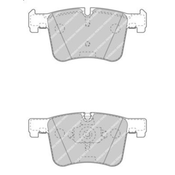 FERODO FDB4394 Fren Balatası Ön Bmw 2 F22 F23 Bmw 3 F30 F31 F34