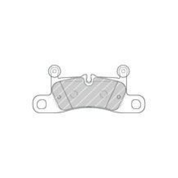 FERODO FDB4424 Fren Balatası Arka Touareg 7P 10- / 911 12- Boxster 12- Cayenne 10- 