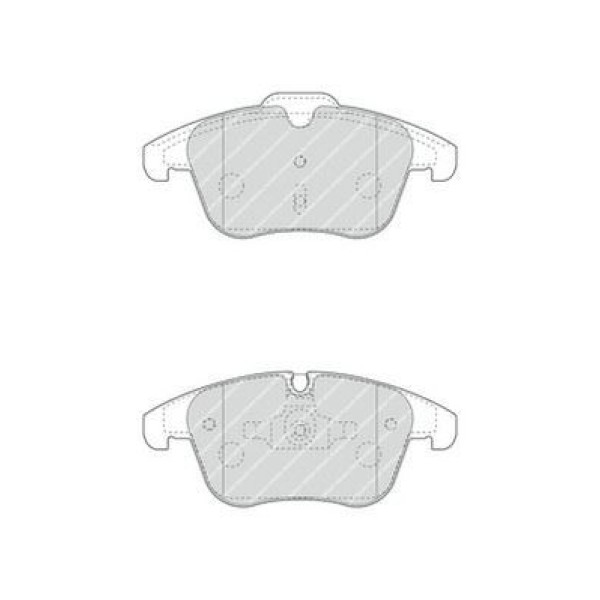 FERODO FDB4498 Fren Balatası Ön Fişli 407 2.0HDI 04-10-P508 1.6 1.10-C5 1.6 1.8 2.0 1.6HDI 2.0HDI 08 