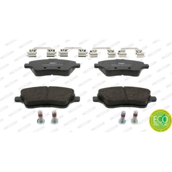 FERODO FDB4612 Fren Balatası Ön Fiesta VI 12- B-Max 12- Tourneo Courier 14- 