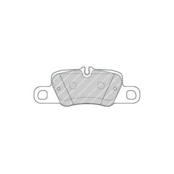 FERODO FDB4713 Fren Balatası Arka Panamera