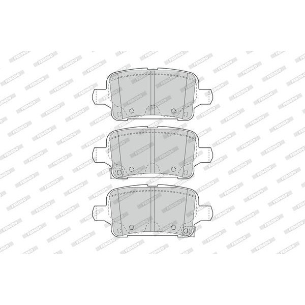 FERODO FDB4938 Fren Balatası Arka Astra K 15-