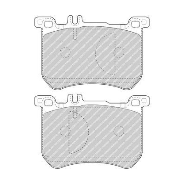 FERODO FDB5012 Ön Fren Balatası 222-231 2013- 276-642