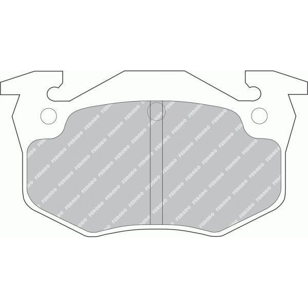 FERODO FDB558 Fren Balatası Arka CLIO I 90- CLIO II Megane I 95- / 106 II 96- 205 83- 206 98- 309 / 