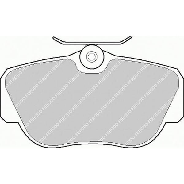 FERODO FDB669 Fren Balatası Ön Mercedes W201 190 86-93