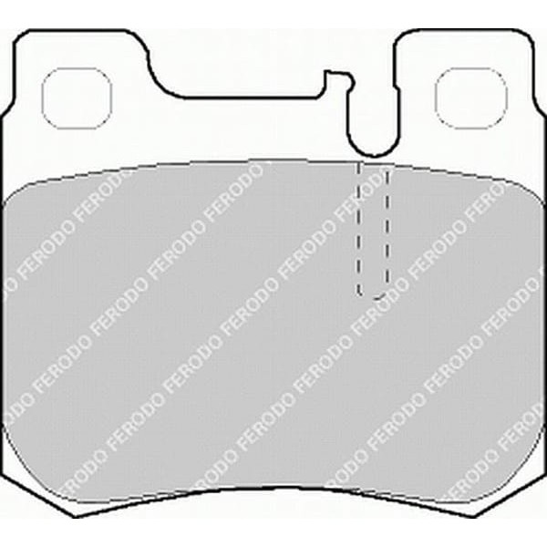 FERODO FDB693 Fren Balatası Arka Mercedes-Benz 230 250 280 300