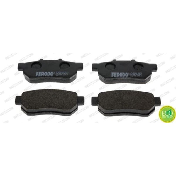FERODO FDB778 Arka Fren Balatası Disk Jazz 1.2I 1.4I 08- Crx 92-98 City 13-