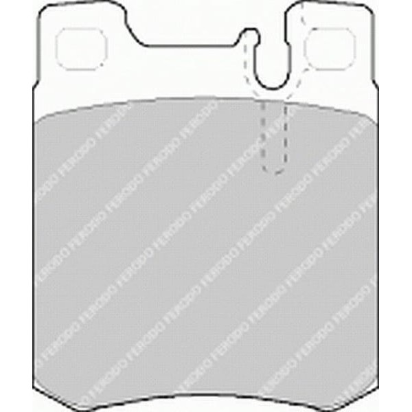 FERODO FDB799 Arka Balat Mercedes W202 94-00 W203 A208 A209 C209 W124 W210 W140 R129 R170 R171