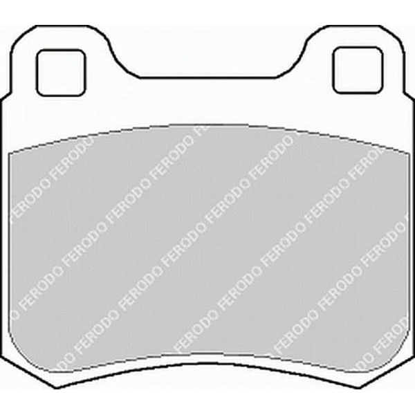 FERODO FDB979 Fren Balatası Arka W201 190 W201 82-93 15.50Mm 