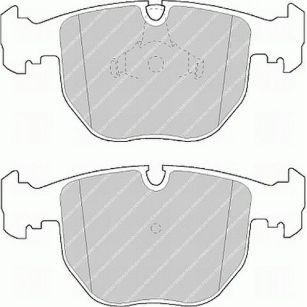 FERODO FDB997 Fren Balatası Ön Bmw 5 E39 M5 E39 Bmw X3 E83 Bmw X5 E53