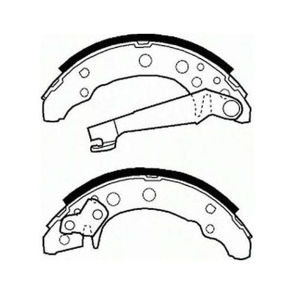 FERODO FSB191 Kampana Balata Golf I 74- Golf II 83- Golf III 91- Polo III 94- Polo Classıc Lupo 98- 