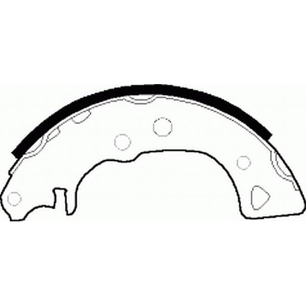 FERODO FSB232 Kampana Balata 106 / Ax 86- Saxo 96- 164X32