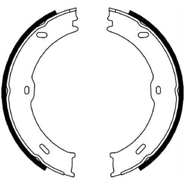 FERODO FSB4001 El Fren Balatası Crafter 06- / Sprinter 06- 180X25 