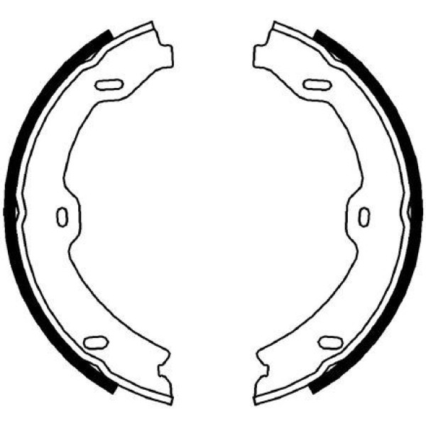 FERODO FSB4002 El Fren Balatası 182X25 