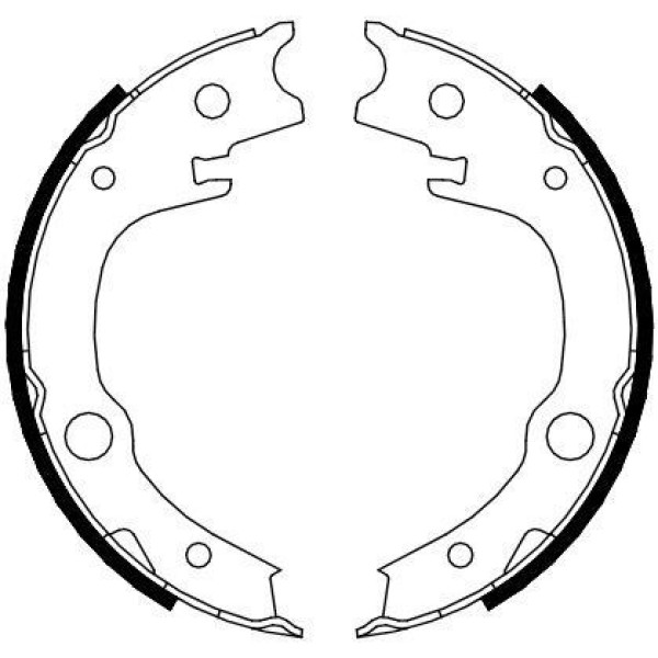 FERODO FSB4014 El Fren Balatası Corolla 02-07 Yaris 99-05 Avensis 03-08 Celıca 99-05 Prıus 00-09 174 