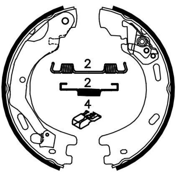 FERODO FSB4062 Kampana Balata Range Rover III 05-