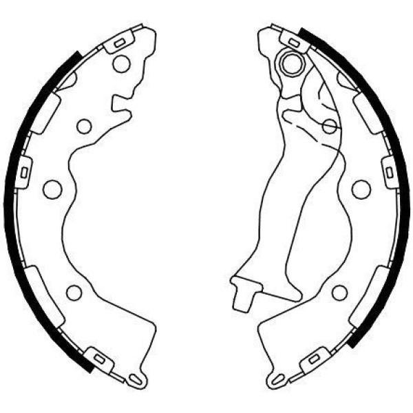 FERODO FSB4086 Kampana Balata Accent Era 07-11 / Rio II 05- 203.2X32 