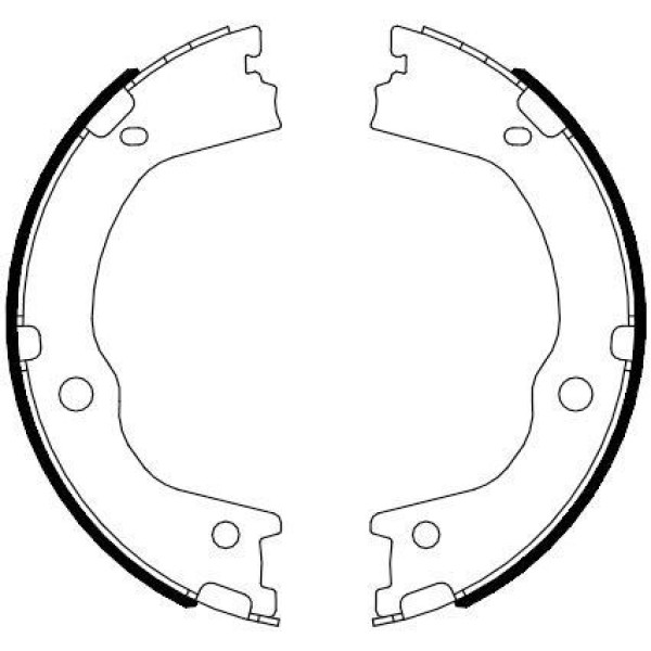 FERODO FSB4089 El Fren Balatası Santafe 06-12 Starex H1 01-07