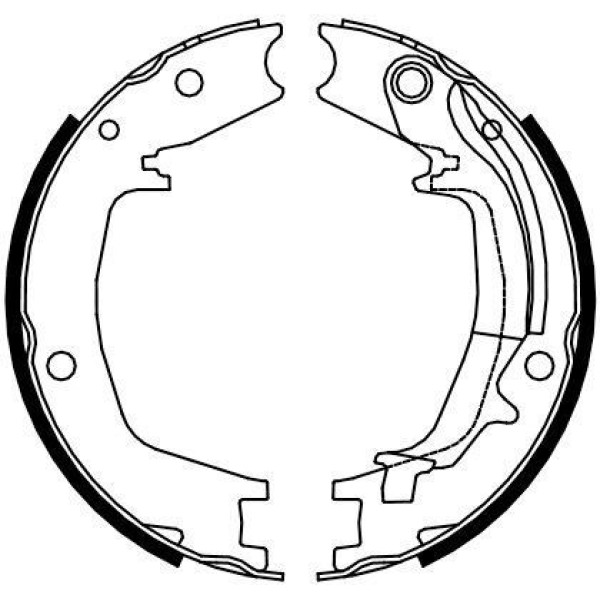 FERODO FSB4131 El Fren Balatası Sonata Elantra 05-11 Santafe 01-06 Trajet Tucson 04-10 / Carnival 06 