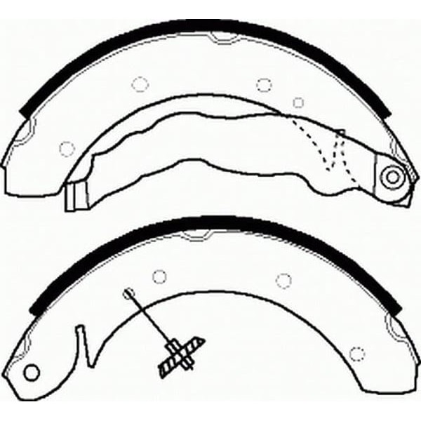 FERODO FSB447 Kampana Balata Bmw 3 E36 90-99 228×40
