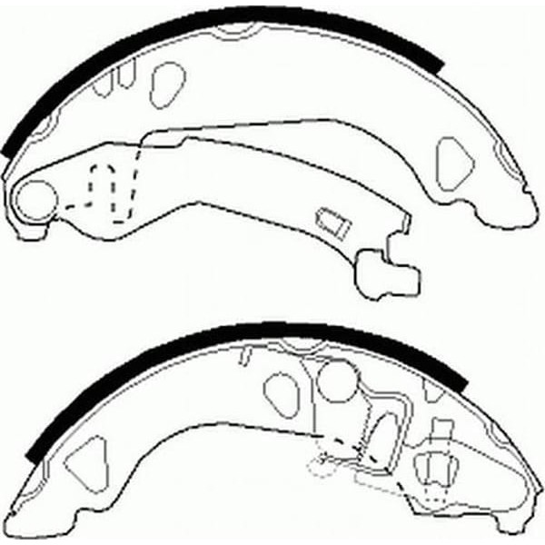 FERODO FSB477 Kampana Balata Brava 95- Bravo 95- Punto 93-00 180X32