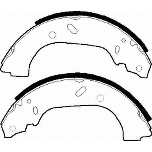 FERODO FSB535 Kampana Balata Ulysse 94- Scudo 96- / Z (Zeta) 94- / 806 94- Expert 95- / Evasıon 94- 