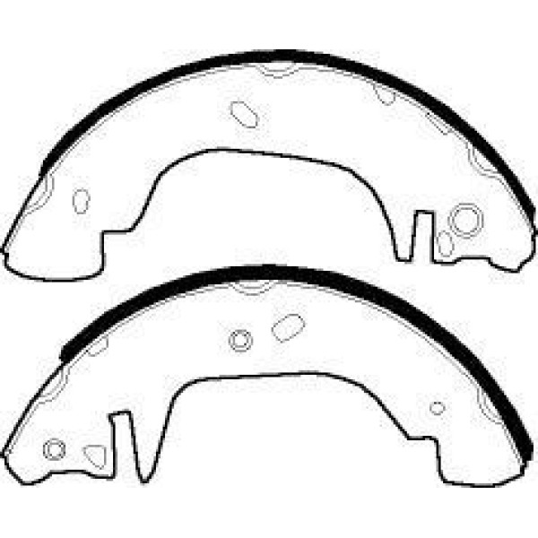 FERODO FSB542 Kampana Balata Transit T12 254X52