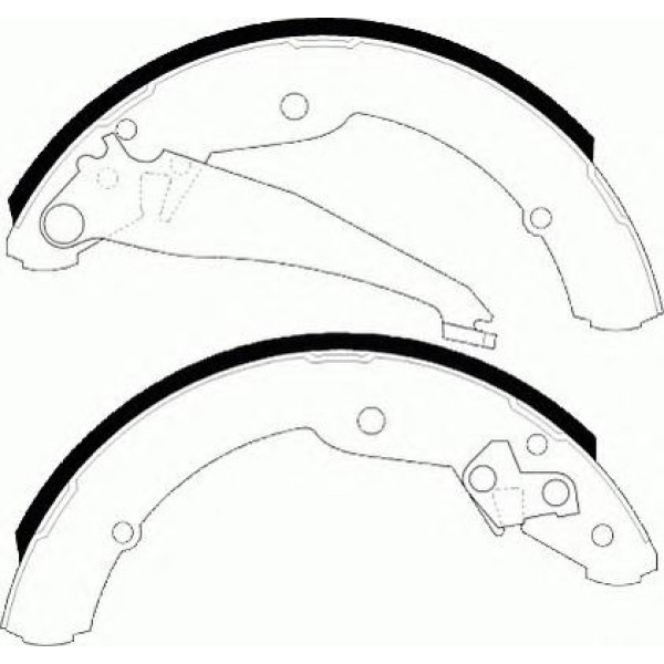 FERODO FSB549 Kampana Balata Octavia Caddy 97-02