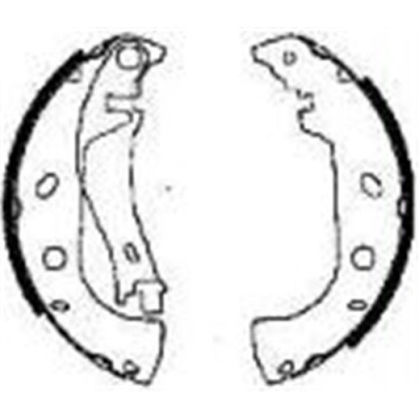 FERODO FSB571 Kampana Balata Palio Weekend Marea Weekend 228X42