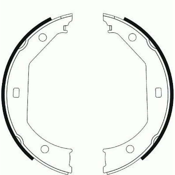 FERODO FSB585 El Fren Balatası Bmw 1 E81 E87 E88 E82 Bmw 2 F22 F87 Bmw 3 E46 Bmw 3 E90 E93 E92 E91 B