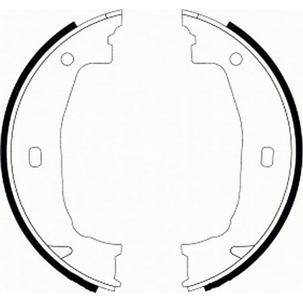 FERODO FSB592 El Fren Balatası Bmw 1 F20 F21 Bmw 1 E81 E87 E88 E82 Bmw 2 F22 F23 F87 Bmw 3 E46 Bmw 3