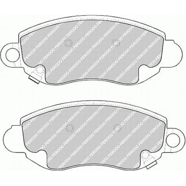 FERODO FVR1381 Fren Balatası Ön Transit V184