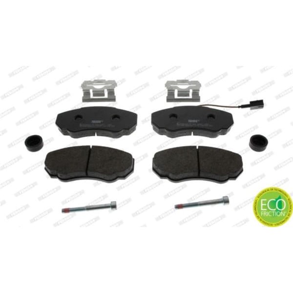 FERODO FVR1478 Fren Balatası Ön Fişli Ducato 02- / Boxer 02- / Jumper 02- 14Q Küçük Tıp 