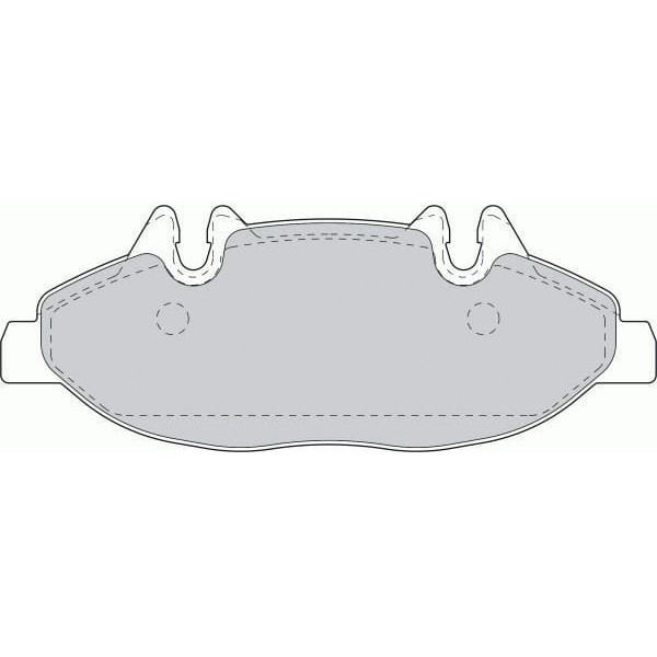 FERODO FVR1493 Fren Balatası Ön Mb Viano 3.0 3.2Cdı 2.2 Vito 109Cdı 2.2 111Cdı 2.0 115Cdı 2.2 119 3. 