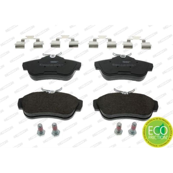 FERODO FVR1772 Arka Fren Balatası Expert III Jumpy III Scudo III 2.0 16V 1.6HDI 90 2.0HDI 16V 07- 