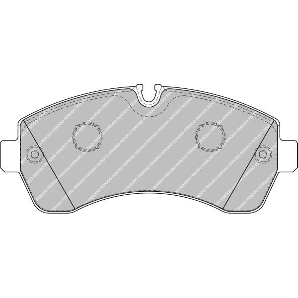 FERODO FVR1777W Fren Balatası Ön Crafter 06- / Sprinter 06- 5 Ton Çıft Teker 