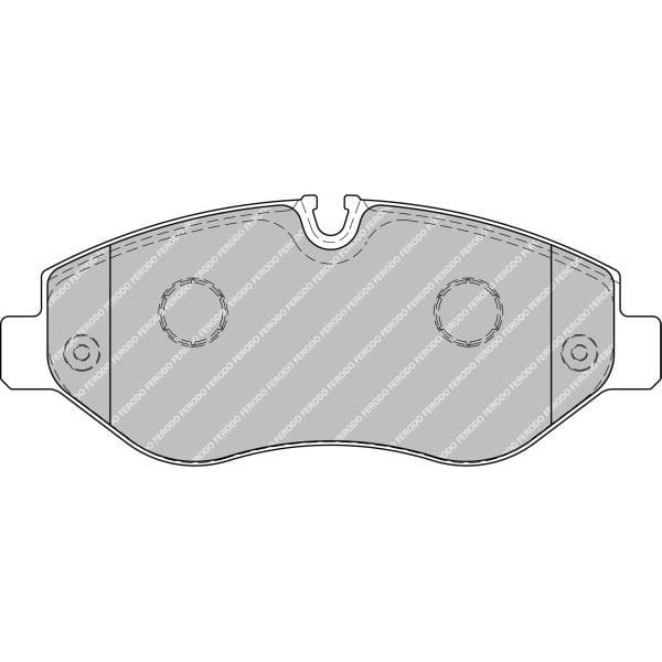 FERODO FVR1778W Fren Balatası Ön Crafter 06- / Sprinter 06- Viano 03- Vito 03- Tek Teker 