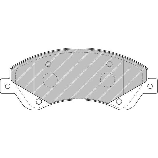 FERODO FVR1929 Fren Balatası Ön Transit V347 06- 