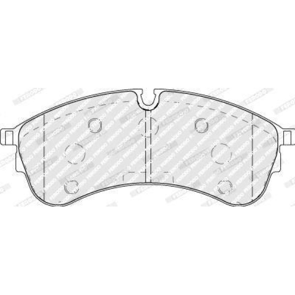 FERODO FVR5105 Fren Balatası Ön Volkswagen Crafter 2016