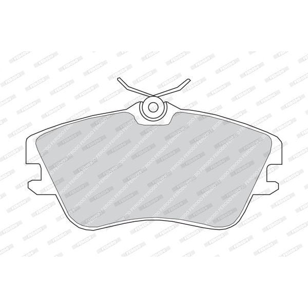 FERODO FVR970 Fren Balatası Ön Transporter T4 90 4.03 