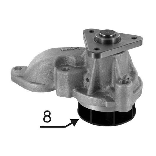 FUTABA 10141 Su Pompası I20 14- CRDIı30 Sw 1,6CRDIvenga 14- 1,4CRDI (25100-2A300)