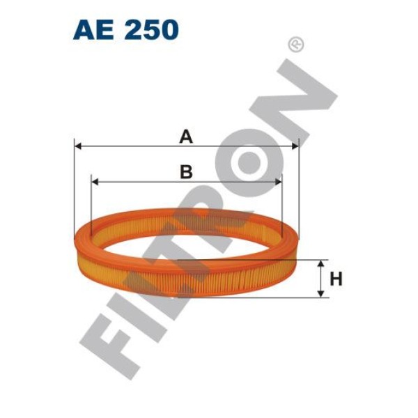 FILTRON AE250 Hava Filtresi Ford Escort V 1.6 90Hp 07/90-08/92