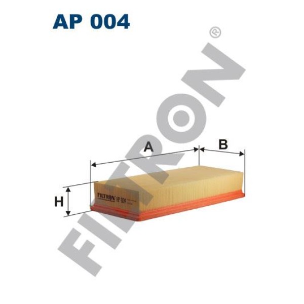 FILTRON AP004 Hava Filtresi Audi 80 (89/8C. B3-B4) 1.6 D 54Hp 09/86-08/91 