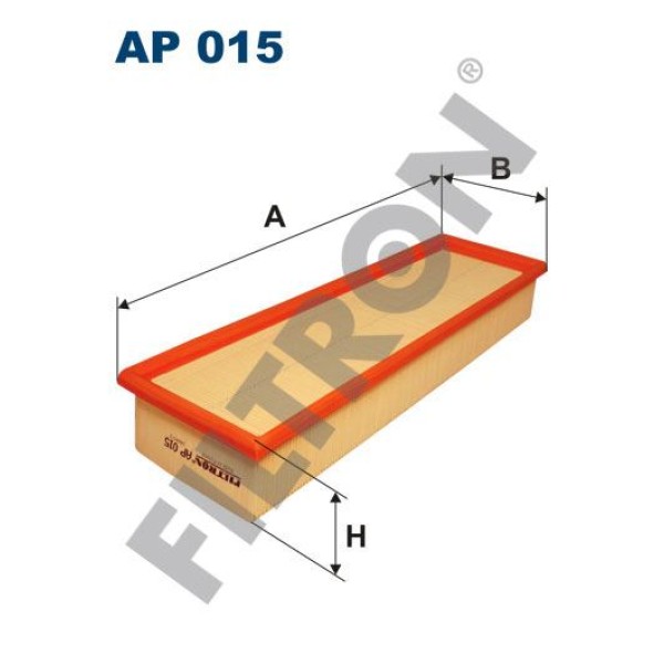 FILTRON AP015 Hava Filtresi Renault R 11 1.6 Td.Gtd 55Hp 08/83-07/89 