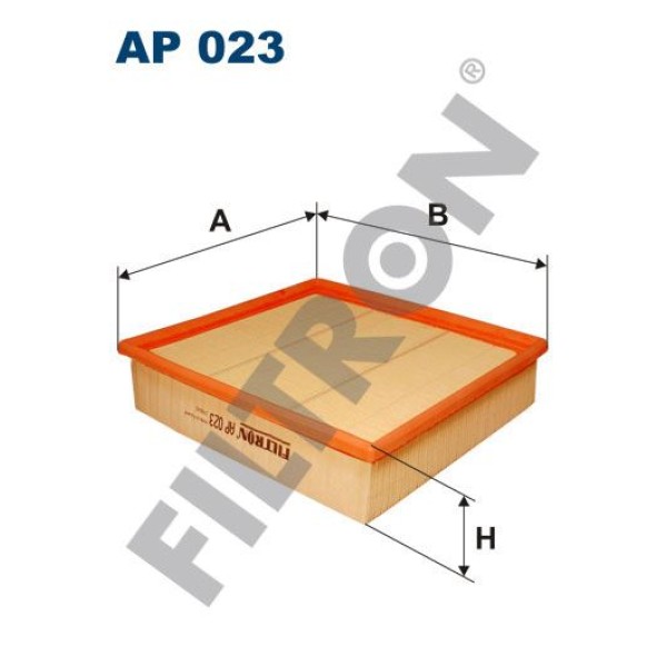 FILTRON AP023 Hava Filtresi Ford Transit 86 2.5 D 68Hp 05/86-09/91 